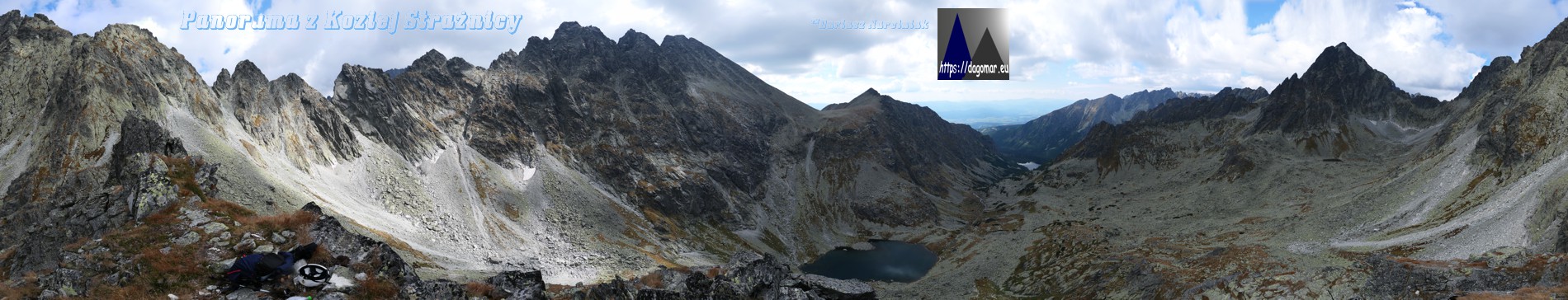 panorama z Koziej Strażnicy
